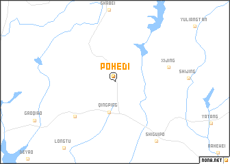 map of Pohedi