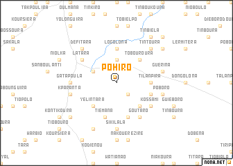 map of Pohiro