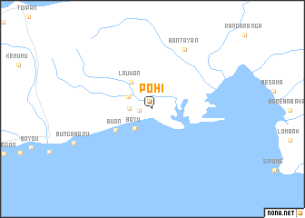 map of Pohi