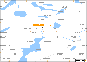 map of Pohjankuru