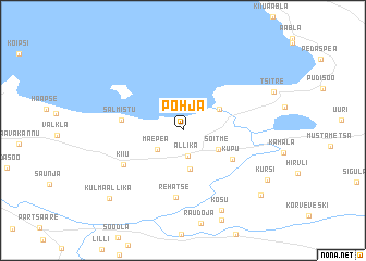 map of Põhja