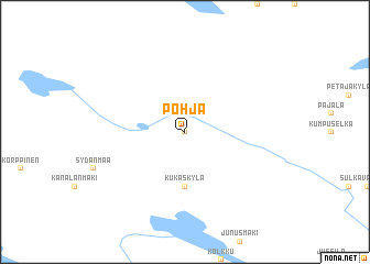 map of Pohja