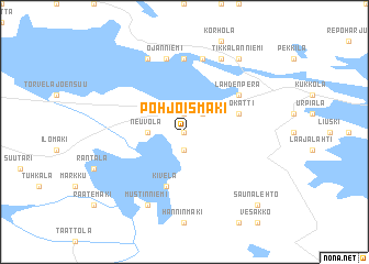 map of Pohjoismäki