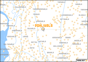 map of Pohlīwāla