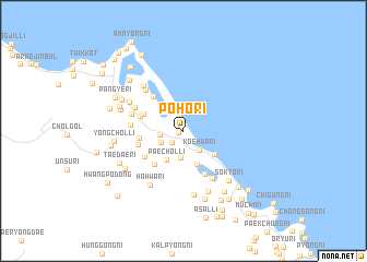 map of Poho-ri