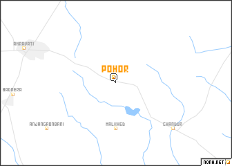 map of Pohor
