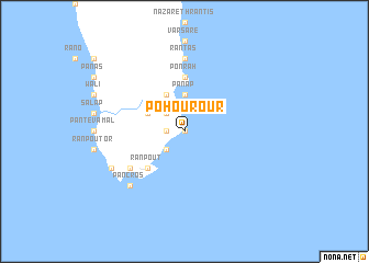 map of Pohourour