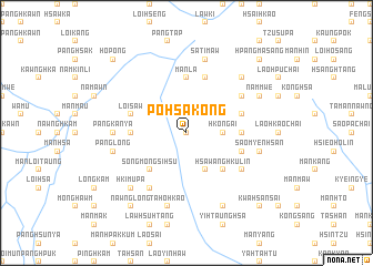 map of Pō-hsa-kong