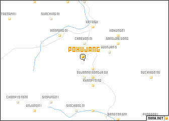 map of Pohujang