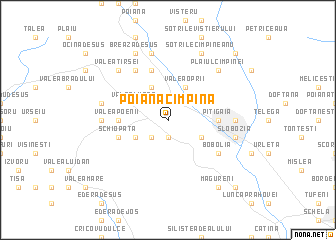 map of Poiana Cîmpina