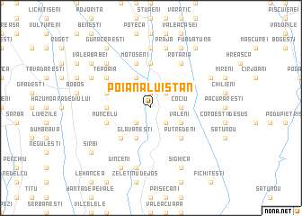 map of Poiana lui Stan