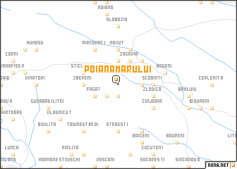 map of Poiana Mărului