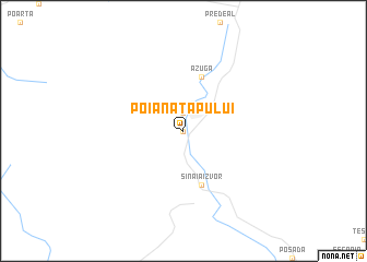 map of Poiana Ţapului