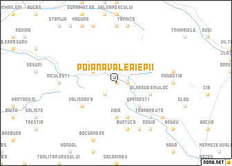 map of Poiana Valea Iepii