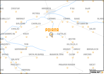 map of Poiana