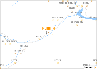 map of Poiana