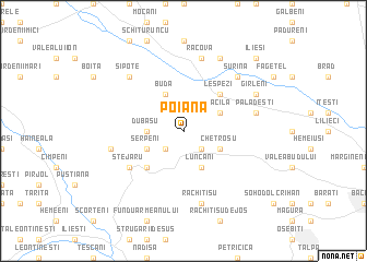 map of Poiana