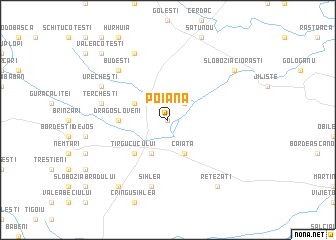 map of Poiana