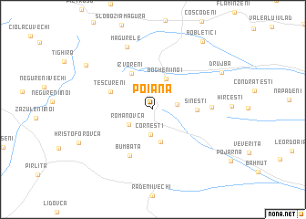 map of Poiana