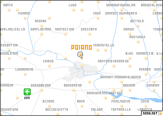 map of Poiano