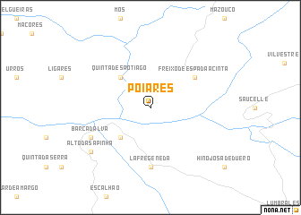 map of Poiares