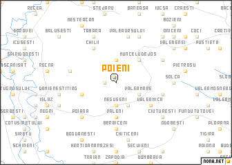 map of Poieni