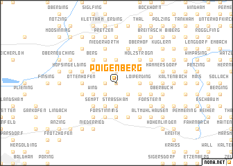 map of Poigenberg