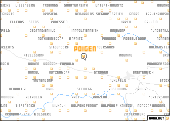 map of Poigen