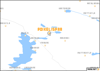 map of Poikelispää