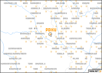 map of Poiku