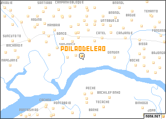 map of Poilão de Leão