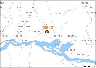 map of Poima