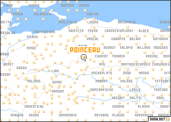 map of Poinceau