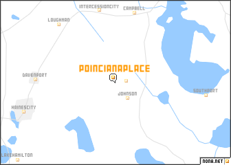 map of Poinciana Place