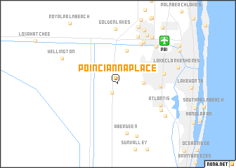 map of Poincianna Place