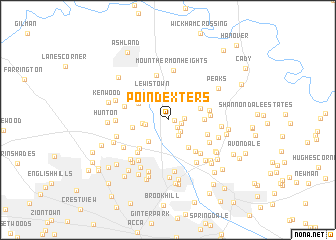 map of Poindexters