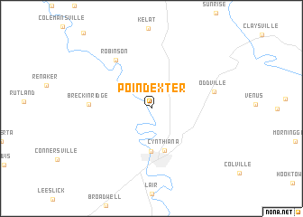 map of Poindexter