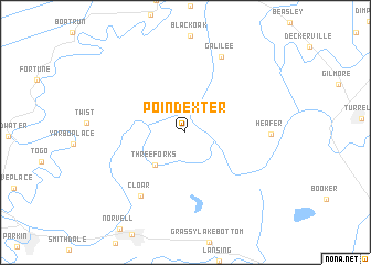 map of Poindexter