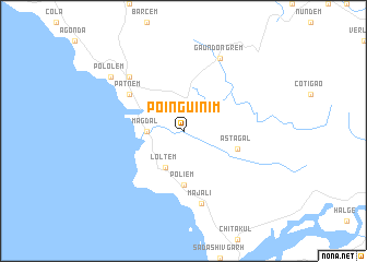 map of Poinguinim