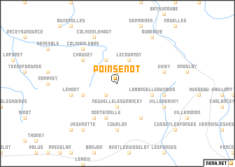 map of Poinsenot