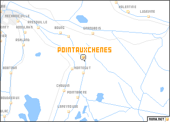 map of Point-Aux-Chenes