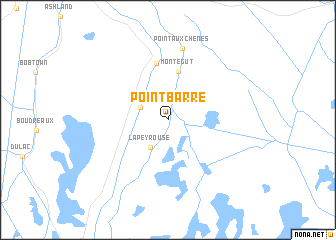 map of Point Barre