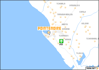 map of Pointe-Noire