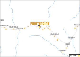 map of Pointe Noire