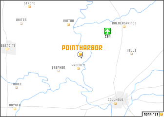 map of Point Harbor