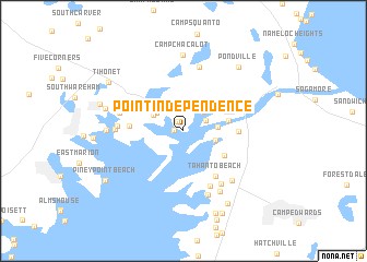 map of Point Independence