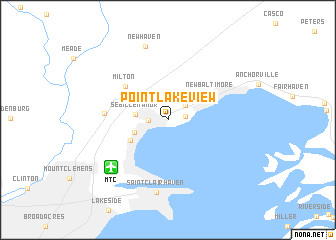 map of Point Lakeview