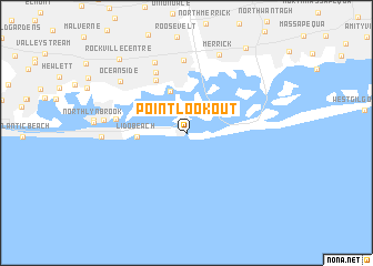 map of Point Lookout