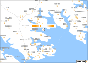 map of Point Lookout