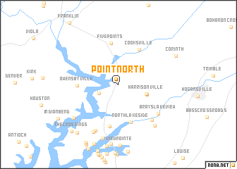 map of Point North